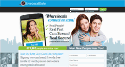 Desktop Screenshot of livelocaldate.com